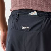 Brooks Cascadia Short 2in1 – Pantaloni scurți de alergare trail 2 în 1 - Negru