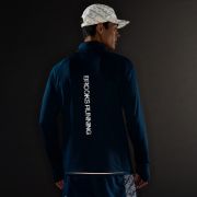 Brooks Thermal Reflective 1/2 Zip – Bluză termică reflectorizantă cu fermoar - Albastru