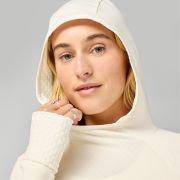 Brooks Momentum Thermal Hoodie W – Hanorac termic de alergare - Alb