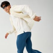 Brooks Canopy Reflective Jacket – Geacă de alergare reflectorizantă - Alb