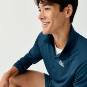 Brooks Thermal Reflective 1/2 Zip – Bluză termică reflectorizantă cu fermoar - Albastru