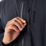 Brooks Canopy Waterproof Jacket – Geacă impermeabilă de alergare - Negru