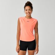 Brooks Dash Cooling Short Sleeve W – Tricou de alergare răcoros - Portocaliu