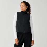 Brooks Movement Insulated Crop Vest W – Vestă scurtă izolată - Negru