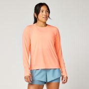 Brooks Dash Long Sleeve W – Bluză de alergare cu mânecă lungă - Portocaliu