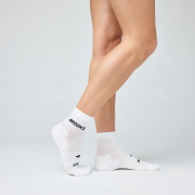 Brooks Run-In Quarter Sock 3-pack – Șosete de alergare scurte, set 3 perechi - Alb