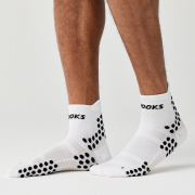 Brooks Glycerin Sensory Quarter Sock – Șosete de alergare scurte - Alb