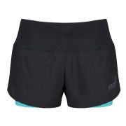 INOV8 TrailFly Ultra 3" 2in1 Short W – Pantaloni scurți de alergare trail 2 în 1, 3" - Negru