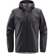 Haglöfs L.I.M Proof Jacket – Geacă impermeabilă ultraușoară - Gri închis Magnetite