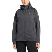 Haglöfs Skuta Hood W – Hanorac outdoor mediu - Gri închis Magnetite
