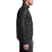 Haglöfs Spire Mimic Jacket – Geacă izolată Mimic cu glugă - Negru True Black Solid