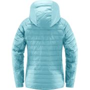 Haglöfs Spire Mimic Hood W – Geacă izolată Mimic cu glugă - Albastru deschis Frost Blue