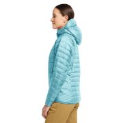 Haglöfs Spire Mimic Hood W – Geacă izolată Mimic cu glugă - Albastru deschis Frost Blue