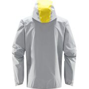 Haglöfs L.I.M GTX Active Jacket – Geacă GORE-TEX Active ultraușoară - Gri/verde