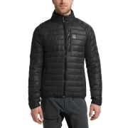 Haglöfs Spire Mimic Jacket – Geacă izolată Mimic cu glugă - Negru True Black Solid