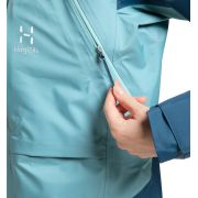 Haglöfs Vassi Touring GTX Jacket W – Geacă GORE-TEX 3 straturi pentru tură de schi - Albastru