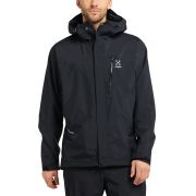 Haglöfs Astral GTX Jacket – Geacă impermeabilă GORE-TEX pentru schi și munte - Negru True Black