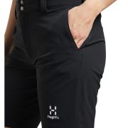 Haglöfs Morän Shorts W – Pantaloni scurți softshell outdoor - Negru True Black