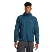 Haglöfs L.I.M Proof Jacket – Geacă impermeabilă ultraușoară - Albastru închis Dark Ocean