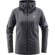 Haglöfs Skuta Hood W – Hanorac outdoor mediu - Gri închis Magnetite