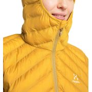 Haglöfs Särna Mimic Hood W – Geacă izolată Mimic cu glugă - Galben