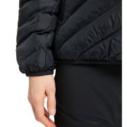 Haglöfs Särna Mimic Hood W – Geacă izolată Mimic cu glugă - Negru True Black