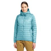 Haglöfs Spire Mimic Hood W – Geacă izolată Mimic cu glugă - Albastru deschis Frost Blue