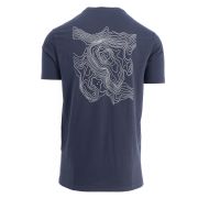 INOV8 Graphic Tee Contours – Tricou din bumbac cu imprimeu - Negru
