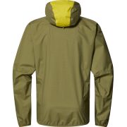 Haglöfs L.I.M Proof Jacket – Geacă impermeabilă ultraușoară - Verde Olive green/Aurora