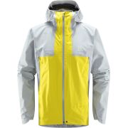 Haglöfs L.I.M GTX Active Jacket – Geacă GORE-TEX Active ultraușoară - Gri/verde