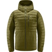 Haglöfs Micro Nordic Down Hood – Geacă din puf cu glugă - Verde Olive Green