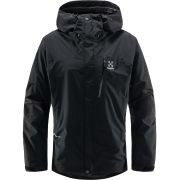 Haglöfs Astral GTX Jacket – Geacă impermeabilă GORE-TEX pentru schi și munte - Negru True Black