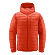Haglöfs Micro Nordic Down Hood – Geacă din puf cu glugă - Roșu Habanero
