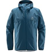 Haglöfs L.I.M Proof Jacket – Geacă impermeabilă ultraușoară - Albastru închis Dark Ocean