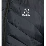 Haglöfs Särna Mimic Hood W – Geacă izolată Mimic cu glugă - Negru True Black