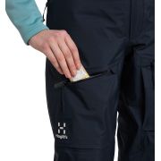 Haglöfs Vassi Touring GTX Pant W – Pantaloni GORE-TEX pentru tură de schi - Albastru închis Tarn Blue