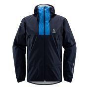 Haglöfs L.I.M Proof Jacket – Geacă impermeabilă ultraușoară - Albastru Tarn Blue/Nordic Blue