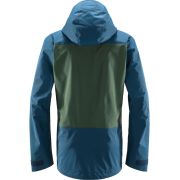 Haglöfs Vassi Touring GTX Jacket – Geacă GORE-TEX 3 straturi pentru tură de schi - Verde/albastru