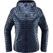 Haglöfs L.I.M Mimic Hood W – Geacă izolată ultraușoară Mimic cu glugă - Albastru închis Tarn Blue