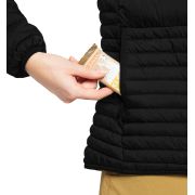 Haglöfs Micro Nordic Down Hood W – Geacă din puf cu glugă - Negru True Black