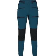 Haglöfs Rugged Slim Pant W – Pantaloni softshell outdoor - Albastru/negru (4TP)