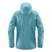 Haglöfs L.I.M Proof Jacket W – Geacă impermeabilă ultraușoară - Albastru deschis Frost Blue