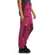 Haglöfs Mid Standard Pant W – Pantaloni softshell outdoor - Roz/bordo
