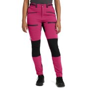 Haglöfs Rugged Slim Pant W – Pantaloni softshell outdoor - Roz/negru