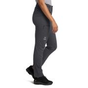 Haglöfs Lite Standard Pant W – Pantaloni outdoor ușori de vară - Gri Magnetite