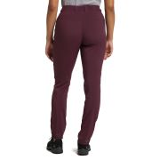 Haglöfs Lite Standard Pant W – Pantaloni outdoor ușori de vară - Roșu închis
