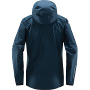 Haglöfs L.I.M Proof Jacket W – Geacă impermeabilă ultraușoară - Albastru Dark Ocean