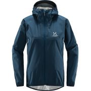 Haglöfs L.I.M Proof Jacket W – Geacă impermeabilă ultraușoară - Albastru Dark Ocean