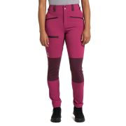 Haglöfs Mid Slim Pant W – Pantaloni softshell outdoor - Roz/roșu închis