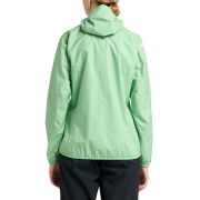 Haglöfs L.I.M Proof Jacket W – Geacă impermeabilă ultraușoară - Verde deschis Mint Stone